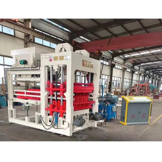 Hydraulic Automatic Concrete Cement Brick Making Machine