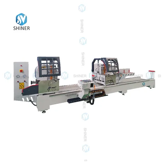 550 500 mm Window Making Machine CNC Machine Cutting Machine Aluminum Double Head Cutting Machine