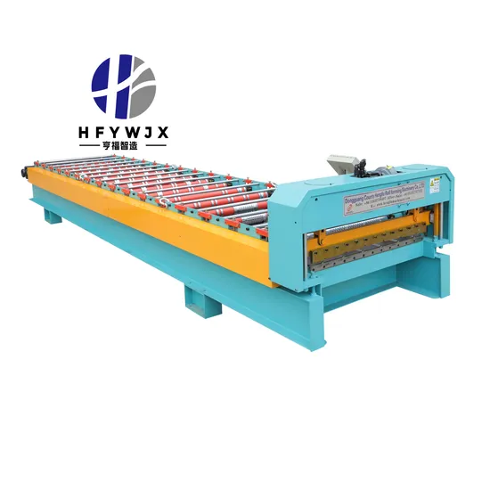 Customized Fully Automatic Color Steel Galvanized Metal Roll Forming Machine