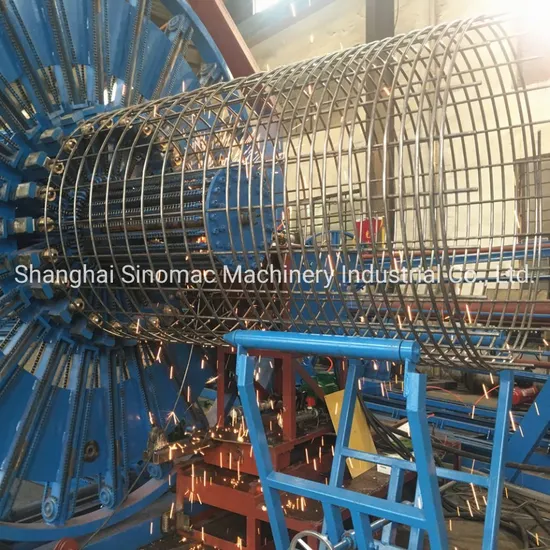 Rcc Concrete Pipe Cage Welding Machine