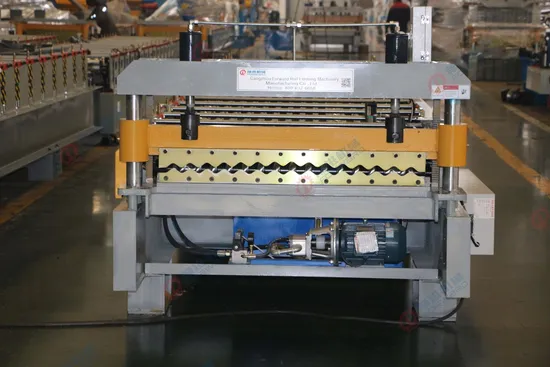 Forward Roofing Panel Sheet Making Machinery Corrugated Sheet Roll Forming Machine
