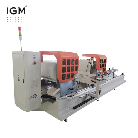 Aluminium Profile Cutting Saw/Full Automatic CNC Double Heads Aluminum Window Door Machine