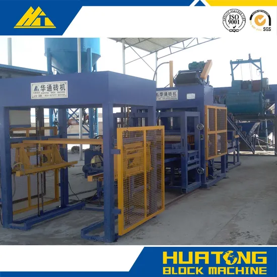 Qt8-15automatic Concrete Block Making Machine