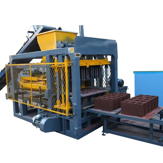 Qt4-15c Automatic Hollow Block Brick Making Machine
