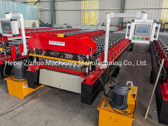 High-Speed Galvanized Steel Corrugated Roof Double Layer Cold Roll Forming Roofing Sheet Building Material Making Machine Price