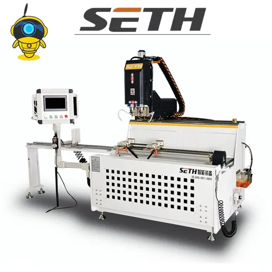 Aluminum CNC Processing Machinery 3+1 Aixs CNC Drilling Milling Machine for Aluminum Profile