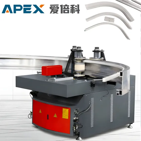 2024 Automatic 3 4 Axis CNC Aluminum Profile Alloy Broken Bridge Aluminum Doors and Windows 40t 30t 25t 20t Roller Rolling Bending Machine