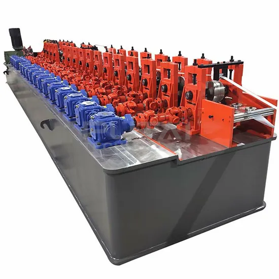 Real Factory Ceiling T Bar Machinery and Cross Tee T Grid Roll Forming Machine