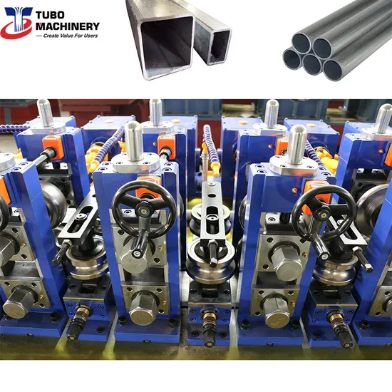 Full Automatic Ms Steel Pipe ERW76 Tube Welding Machine with Cold Saw
