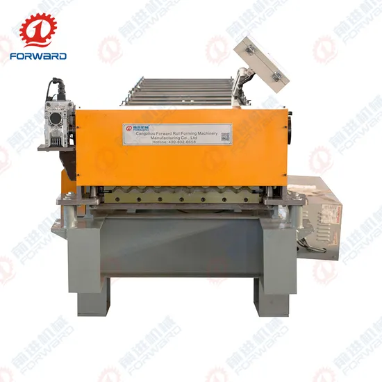 Forward Corrugated Profile Steel Roofing Sheet Roll Forming Machine Roof Tile Making Machine