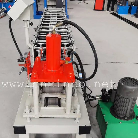 Roller Shutter Door Plate Roll Forming Machine Metal Steel Door Making Machine