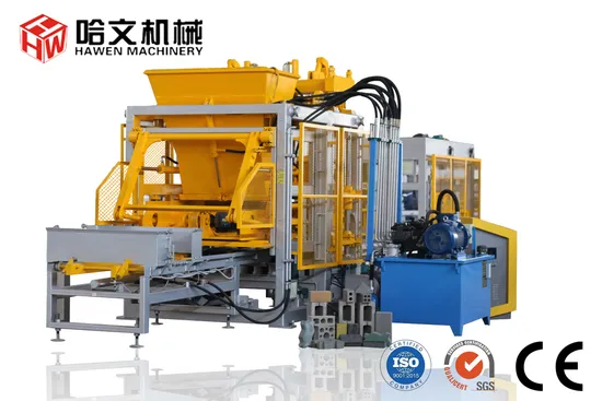 Automatic Hydraulic Construction Mould/Concrete Hollow Block Mold Production/Cement Building Solid Interlock Paver Brick Manufacturing/Maker Machine Price List