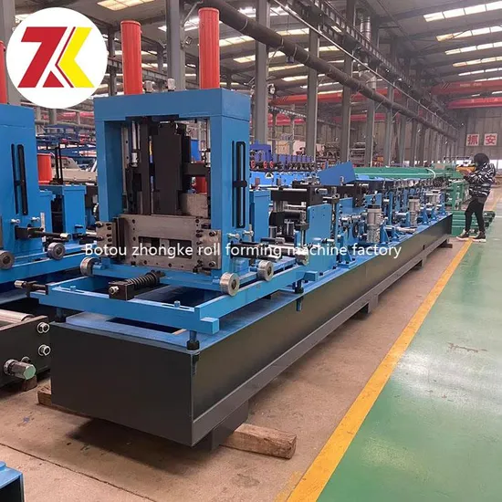 Cheaper C Z Purlin Forming Machine Steel Frame Steel C U Z W L Shape CZ Purlin Profile Channel Making Roll Forming Machine