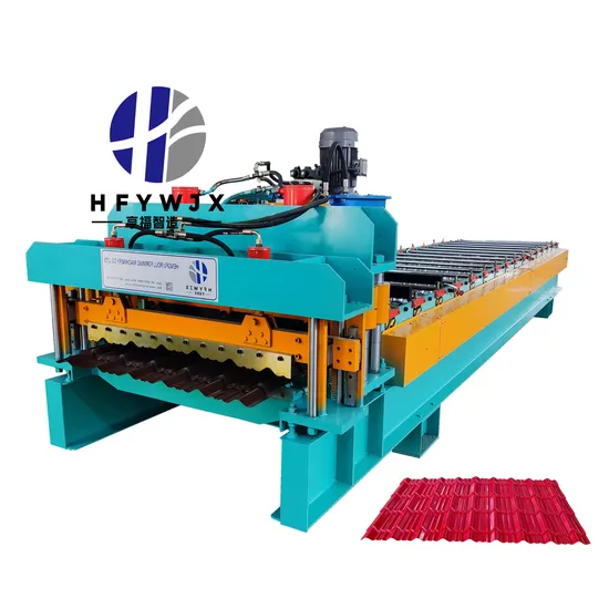 Glazed Tile Press Corrugated Sheet Making Machine Roll Forming Technology