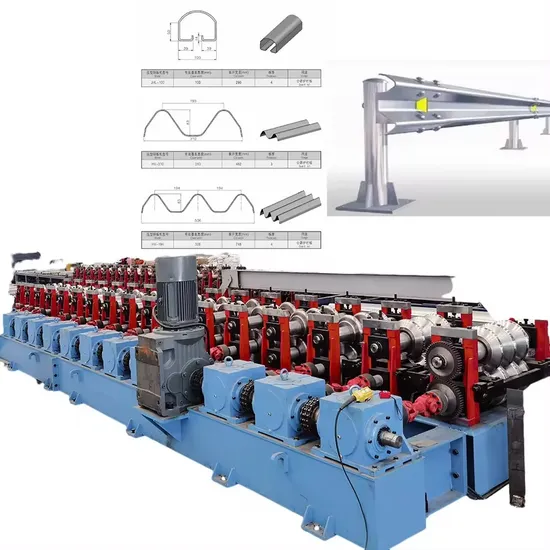 High Speed Road Guardrail Roll Forming Machine Highway Guardrail Roll Forming Machine Roll Forming Machine