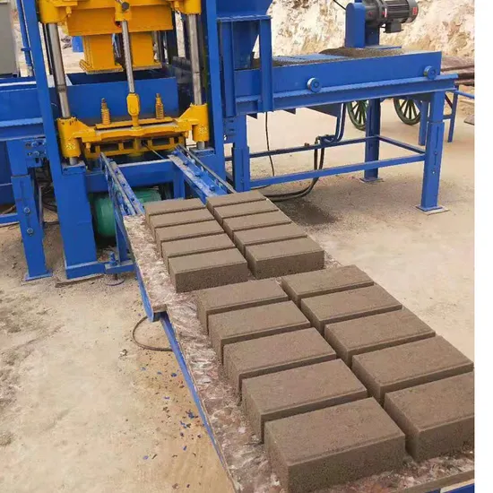 Qtf3-20 Cement Concrete Block Making Machine Construction Machinery