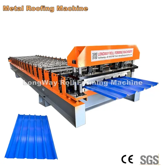 Building Materials Machine T30 Trapezoidal Zinc Roofing Steel Sheet Profiling Making Machine