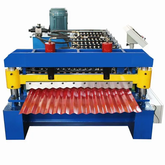 Corrugated Tile Steel Roof Cold Forming Corrugated Roofing Roll Forming Machine