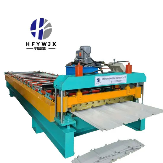 Trapezoidal Tile Making Machine Automatic Roll Forming Machine