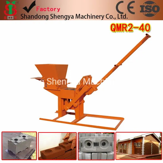 Qmr2-40 Lego Clay/Mud Brick Machine China