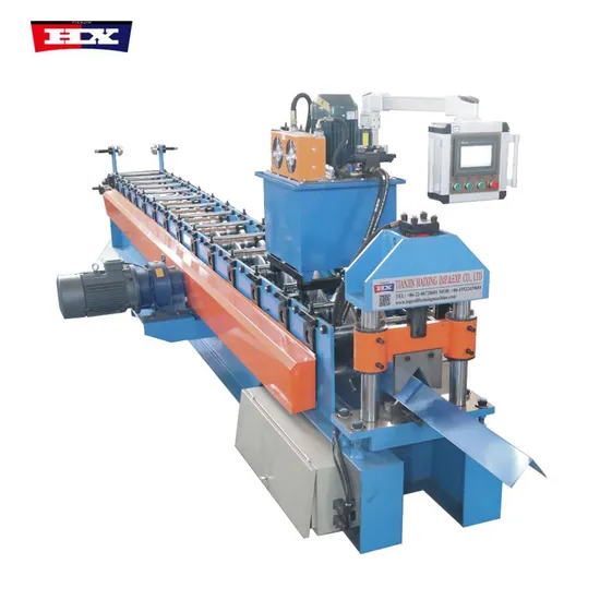 Customized Full Automatic Roofing Steel Sheet Tiles Making Machines Metal Roof Ridge Capping Roll Forming Machine
