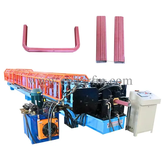 Aluminum Color Steel Metal Rain Water Gutter Downspout Pipe Profiles Elbow Making Machine Downspout Pipe Roll Forming Machine