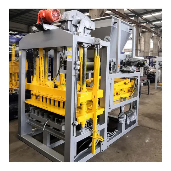 Qtj4-25 Partition Wall Brick Machine Concrete Partition Wall Brick Maker Machinery