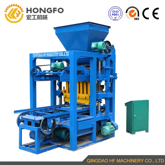Qt4-26 Semi Automatic Interlocking Concrete Block Making Machine Machine for Concrete Block