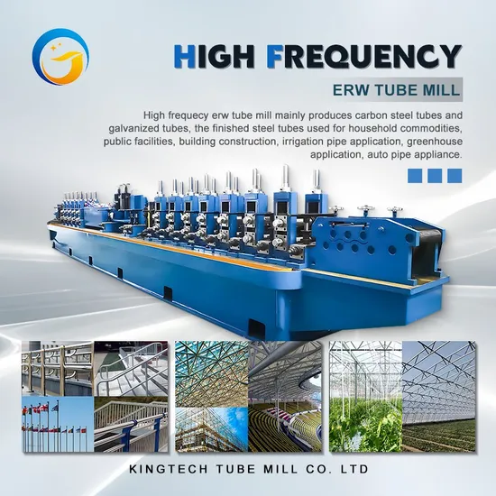 High Frequency Welded Pipe Production Line High Frequency Machines High Frequency Tube Mill for Automatic Pipe Welding and Production Line