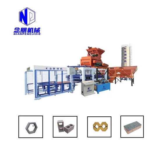 Fully Automatic Hydraulic Kerbstone Paver Hollow Block Making Machine Price