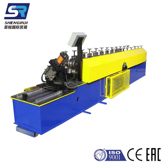 with Punching Part Cable Tray Making Roll Forming Machine