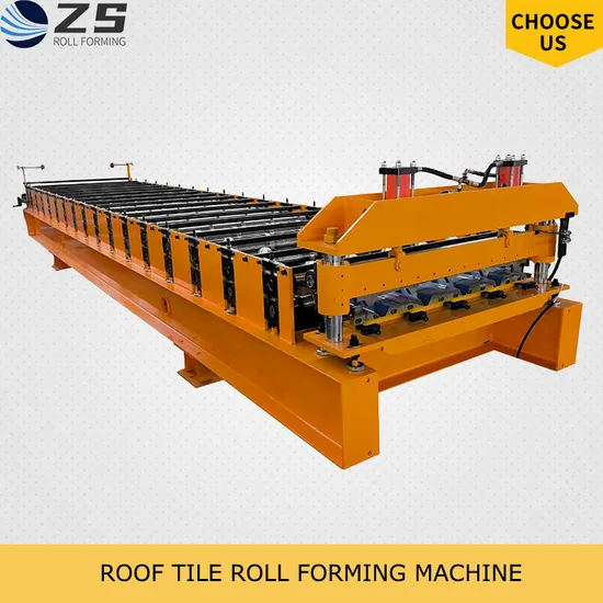 Advanced Metal Roofing Roof Tile Roll Forming Machine for Wall Cladding Panels