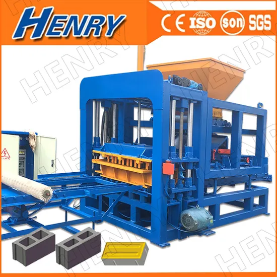 Qt4-15 Widely Used Hollow Paver Machine, Concrete Block Making Machine