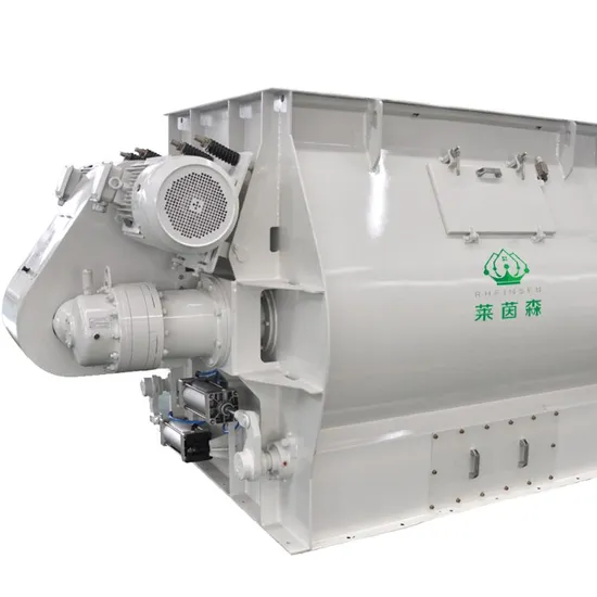 Semi-Automatic/Automatic Dual-Shaft Paddle Non-Gravity Dry Mortar Mixer for Sales