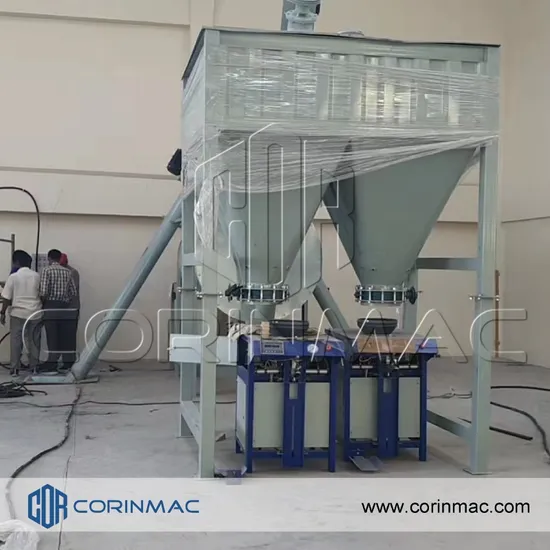 Gypsum Production Equipment Simple Type Dry Mix Mortar Production Line