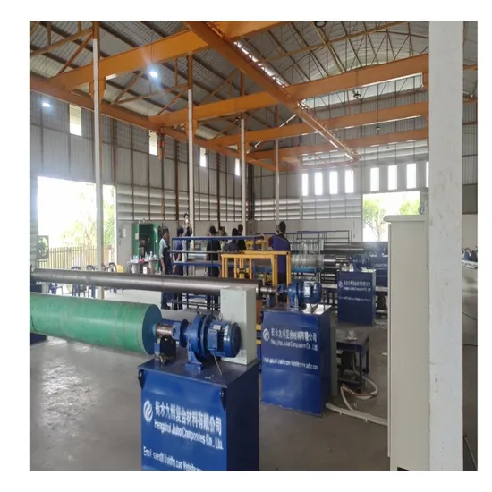 Customized FRP Fiber Reinforced Fiberglass Pipe Making Machine