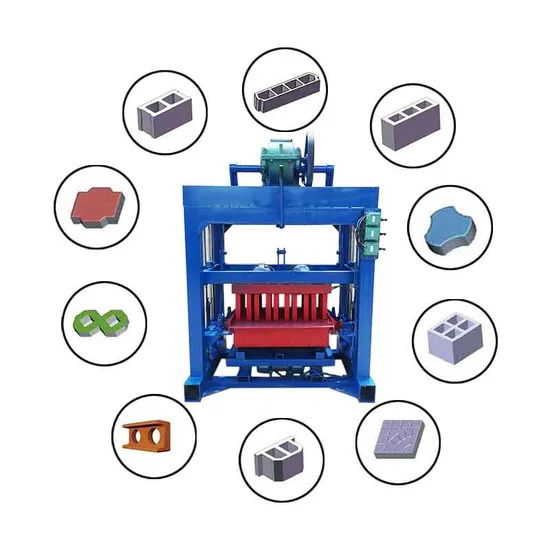 High Capacity Semi-Automatic Cement Brick Making Machine Hollow Cement Brick Making Machine
