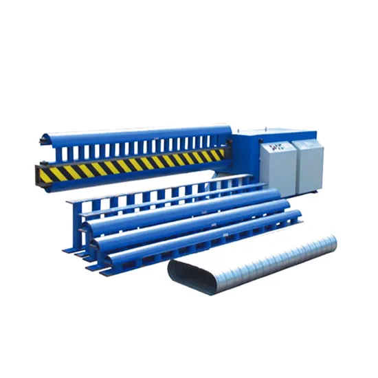 Circular Air Tube Elliptic Duct Processing Machine for Aluminum Pipe Making