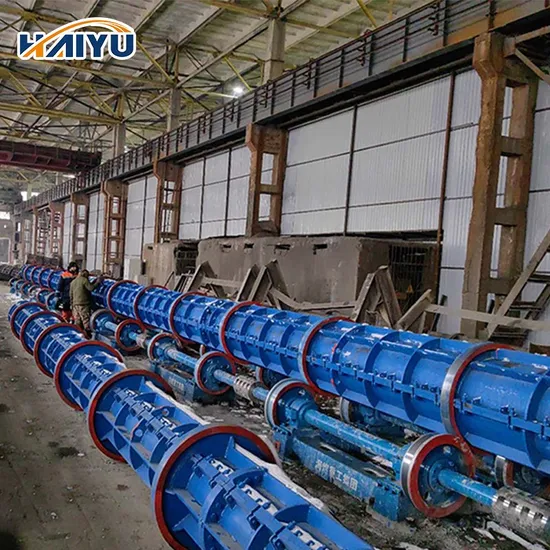 Concrete Pole Production Line Equipment Includes After-Sales Installation