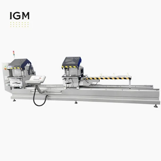 45 90 Degree Two Heads CNC Aluminium Profile Saw for Aluminum Window Door