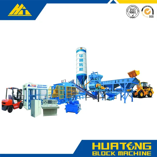 Qt10-15auto Brick Making Machine