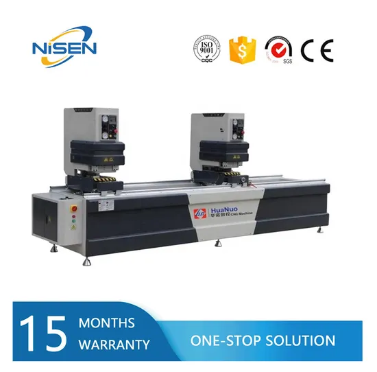 Electric Heating-Extruded Welding Machine PVC-U Profile Structure Machinery Double Head Seamless Welding Machine