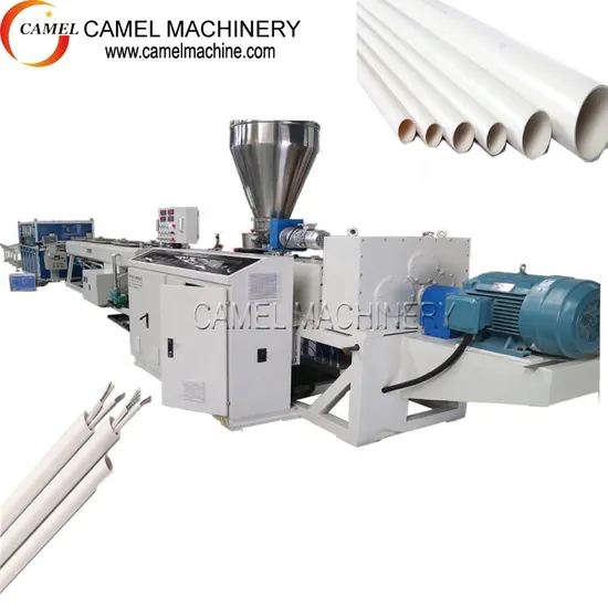 PVC PE PPR Pipe Electrical Conduit Pipe Extrusion 4 Cavities Production Line