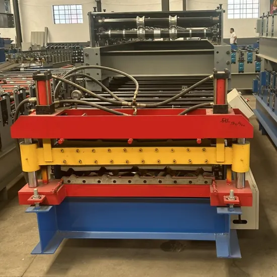 Automatic Cold Steel Corrugated Iron Sheet Roofing Tile Making Roll Forming Machine