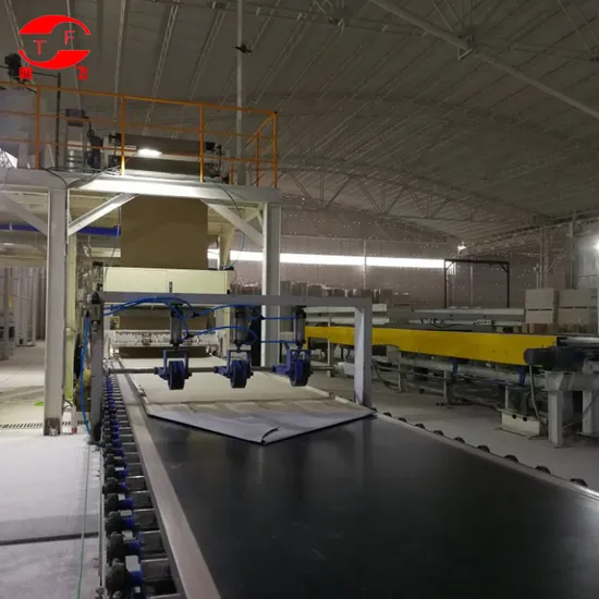 High Quality Customized Gypsum Board Manufacturing Machine with Capacity 40 Million