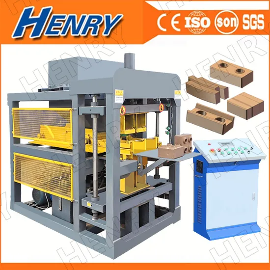 Hr2-10 U Shape Cement Brick Machine Concrete Cement Interlocking Brick Machine