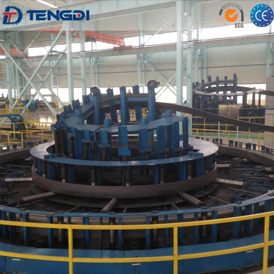 Spiral Steel Coil Strip Accumulator Apply to Steel Pipe Factory