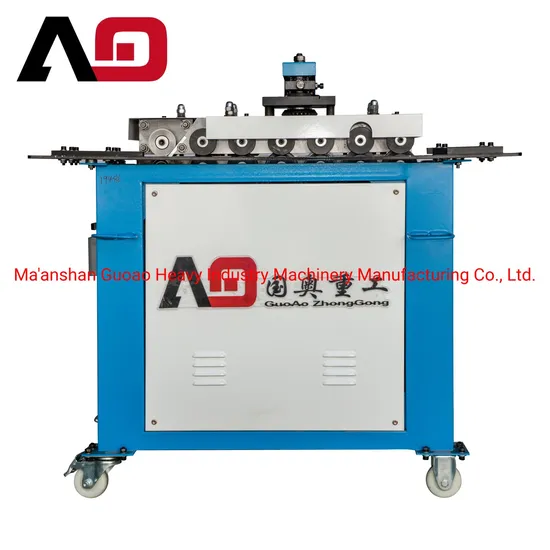 Sheet Lock Forming Machine 1.0mm Stainless Steel Duct Pittsburgh Lock Former for HVAC