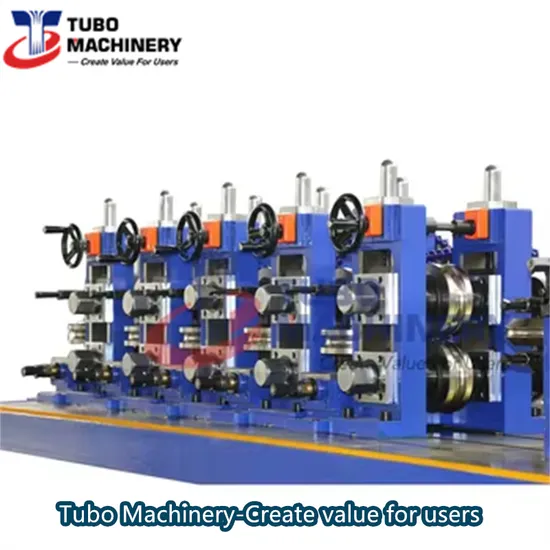 Sales Well in Africa of Steel Pipe Making Machine ERW50 Tube Mill