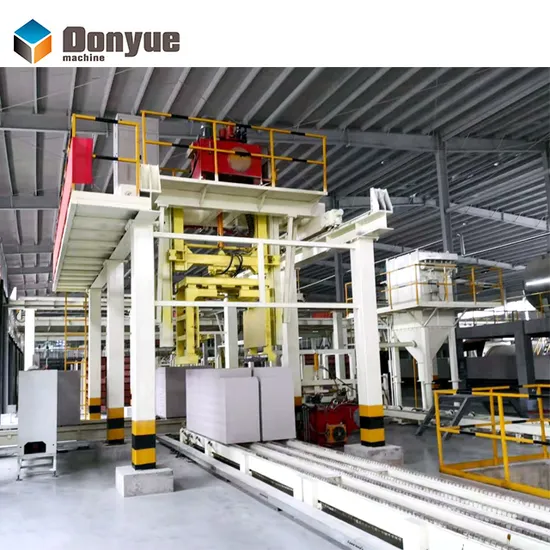 Sand and Fly Ash Autoclaved Aerated AAC Block Making Machine